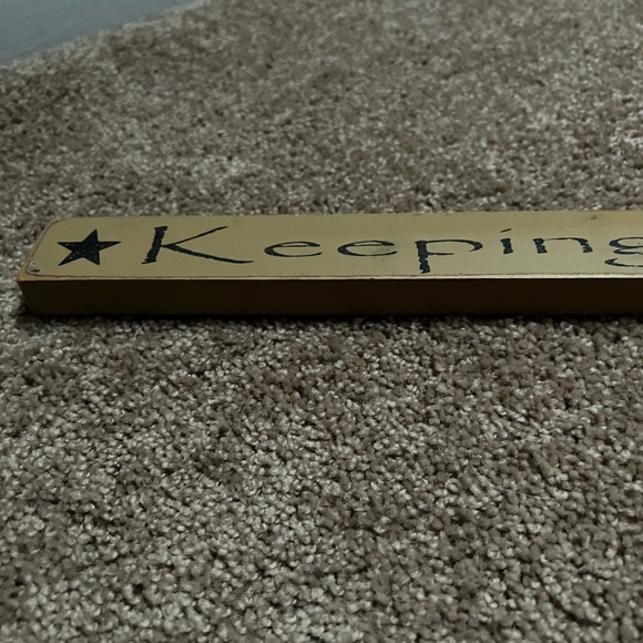 Keeping Room Country Decor Wall Wooden Sign Art - Picture 2 of 7
